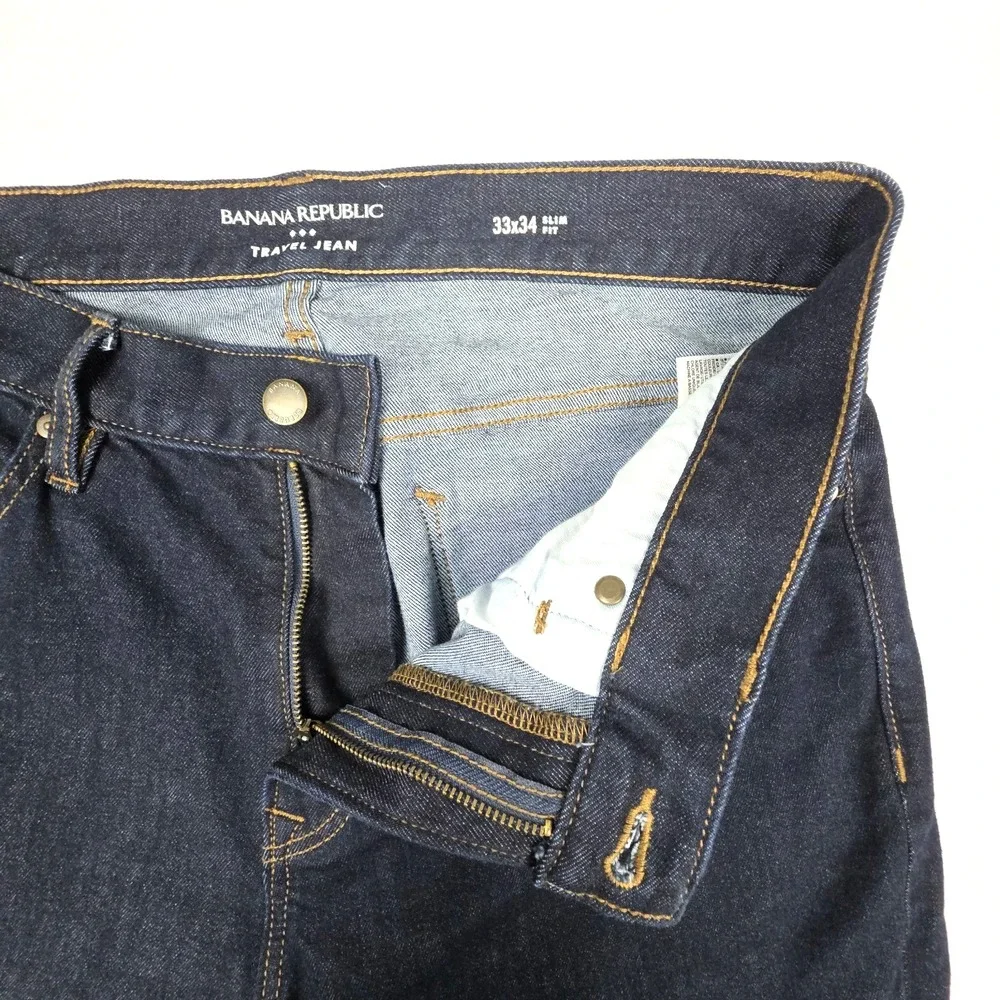 Banana Republic Mens Travel Jeans‎ 33x34 (32